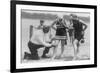 Girl's Bathing Suit Is Too Short for the Police Photograph - Washington, DC-Lantern Press-Framed Premium Giclee Print