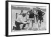 Girl's Bathing Suit Is Too Short for the Police Photograph - Washington, DC-Lantern Press-Framed Art Print