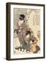 Girl's Festival (Hinamatsuri)-Kitagawa Utamaro-Framed Giclee Print