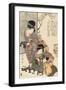 Girl's Festival (Hinamatsuri)-Kitagawa Utamaro-Framed Giclee Print