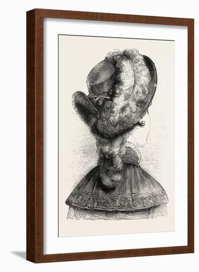 Girl's Hat, Fashion, 1882-null-Framed Giclee Print