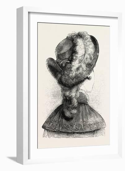 Girl's Hat, Fashion, 1882-null-Framed Giclee Print