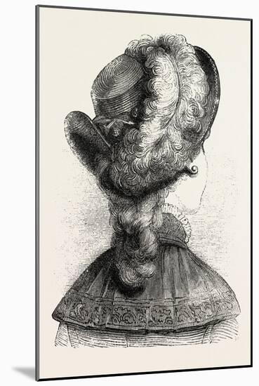 Girl's Hat, Fashion, 1882-null-Mounted Giclee Print