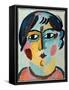 Girl's Head; Madchen Kopf-Alexej Von Jawlensky-Framed Stretched Canvas