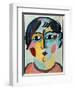 Girl's Head; Madchen Kopf-Alexej Von Jawlensky-Framed Giclee Print