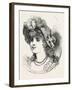 Girl's Straw Hat, 1882, Fashion-null-Framed Giclee Print