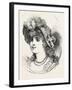Girl's Straw Hat, 1882, Fashion-null-Framed Giclee Print
