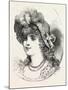 Girl's Straw Hat, 1882, Fashion-null-Mounted Giclee Print