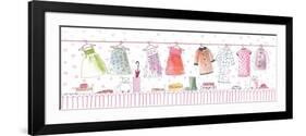 Girl's Wardrobe-Effie Zafiropoulou-Framed Giclee Print