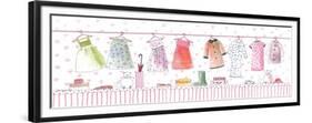 Girl's Wardrobe-Effie Zafiropoulou-Framed Premium Giclee Print