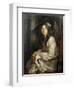 Girl Seated in a Chair-Sir James Jebusa Shannon-Framed Giclee Print