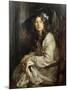 Girl Seated in a Chair-James Jebusa Shannon-Mounted Giclee Print