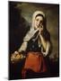 Girl Selling Fruit, C1650-C1660-Bartolomé Esteban Murillo-Mounted Giclee Print