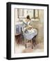 Girl Sewing-Theodore Robinson-Framed Giclee Print