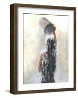 Girl Showering, 2015-Lincoln Seligman-Framed Giclee Print