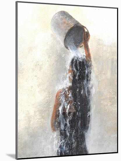 Girl Showering, 2015-Lincoln Seligman-Mounted Giclee Print