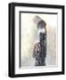 Girl Showering, 2015-Lincoln Seligman-Framed Giclee Print