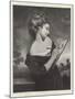 Girl Sketching-Sir Joshua Reynolds-Mounted Giclee Print