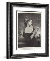 Girl Sketching-Sir Joshua Reynolds-Framed Giclee Print