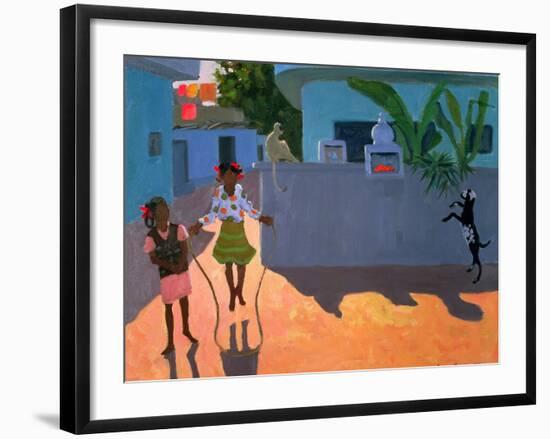 Girl Skipping, 1995-Andrew Macara-Framed Giclee Print