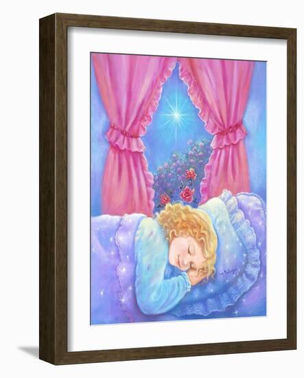 Girl Sleeping-Judy Mastrangelo-Framed Giclee Print