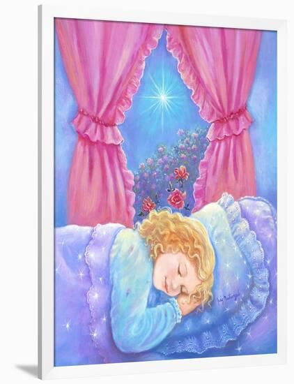 Girl Sleeping-Judy Mastrangelo-Framed Premium Giclee Print