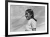 Girl Smiling-Ansel Adams-Framed Art Print