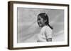 Girl Smiling-Ansel Adams-Framed Art Print