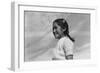 Girl Smiling-Ansel Adams-Framed Art Print