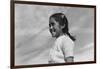 Girl Smiling-Ansel Adams-Framed Art Print