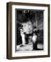 Girl Smoking a Cigarette-Angelo Cozzi-Framed Premium Giclee Print