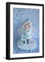 Girl Snow Coat 5 2015-null-Framed Photographic Print