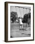 Girl Standing on Swing-Philip Gendreau-Framed Photographic Print
