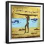 Girl Surf-Karen Williams-Framed Giclee Print