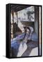 Girl Sweeping I, 2002-Tilly Willis-Framed Stretched Canvas