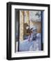 Girl Sweeping II, 2002-Tilly Willis-Framed Giclee Print