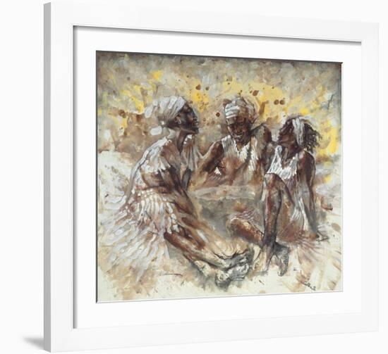 Girl Talk-Cullen-Framed Art Print