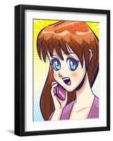 Girl Talk-Harry Briggs-Framed Giclee Print