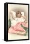 Girl Waking with Toys-null-Framed Stretched Canvas