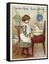 Girl Washing a Doll-null-Framed Stretched Canvas