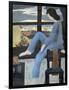 Girl Watching the Dawn, 1950-Joan Thewsey-Framed Premium Giclee Print