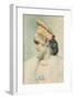 Girl Wearing a Kokoshnik in Profile-Leon Bakst-Framed Premium Giclee Print