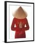 Girl Wearing Ao Dai Dress, Hanoi, Vietnam-Jon Arnold-Framed Photographic Print