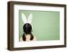 Girl Wearing Rabbit Ears-Milk Photographie-Framed Photographic Print