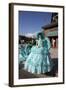 Girl Wears Gown At Hank Aaron Dedication-Carol Highsmith-Framed Art Print