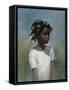 Girl White-Michael Jackson-Framed Stretched Canvas