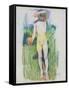 Girl with a Ball-Frantisek Kupka-Framed Stretched Canvas