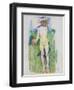 Girl with a Ball-Frantisek Kupka-Framed Giclee Print