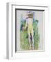 Girl with a Ball-Frantisek Kupka-Framed Giclee Print