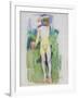 Girl with a Ball-Frantisek Kupka-Framed Giclee Print